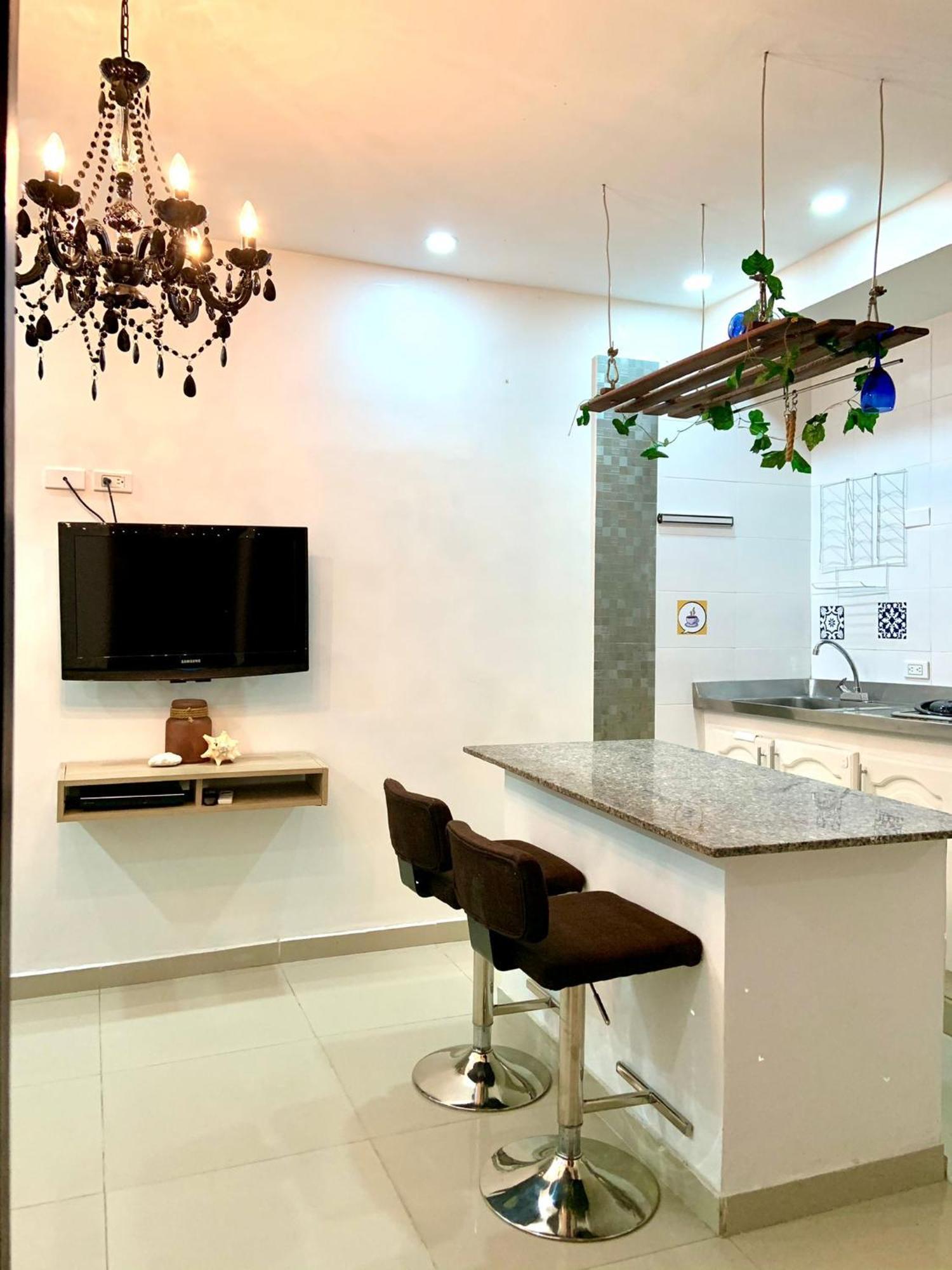 Penthouse 360 Cartagena Lägenhet Rum bild